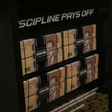 La discipline paie 100 MAD Œuvre d'art