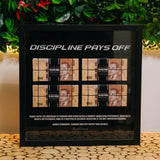 La discipline paie 100 MAD Œuvre d'art